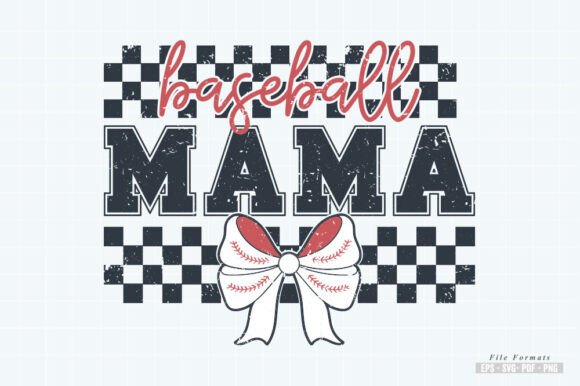 Baseball Mama SVG T-Shirt Design