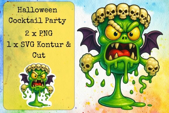 Halloween Cocktail Party 12: Graphics & Crafts for Creative Design