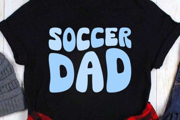 Retro Soccer Dad SVG PNG T-shirt Design