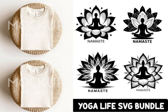 Yoga Svg Png, Yoga Life Svg, Spiritual S Graphics and Crafts